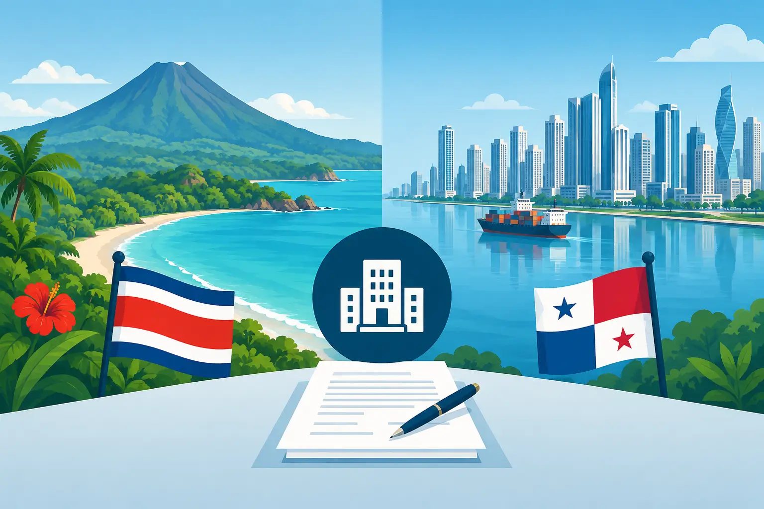 Costa Rica Versus Panama Incorporation Compared